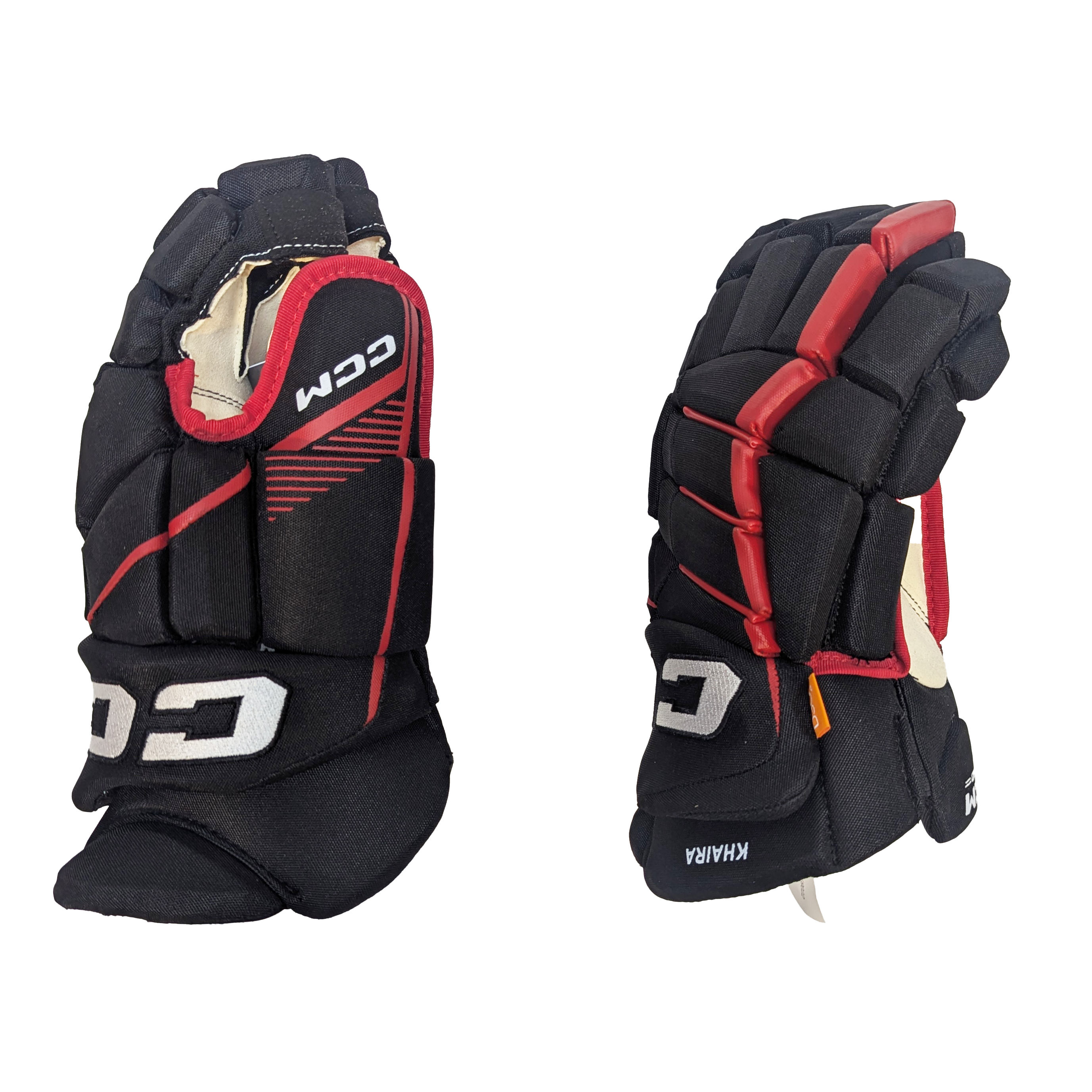 CCM HGJS - Gant NHL Pro Stock - Jujhar Khaira (noir/rouge)